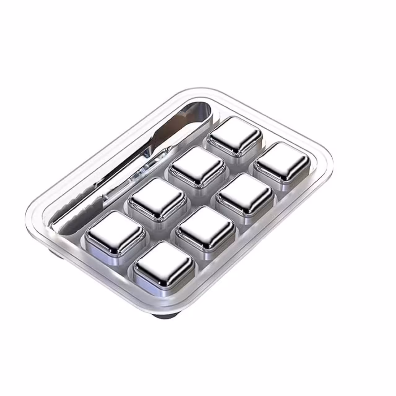 یخ استیل  انبردار مجموعه هشت عددی