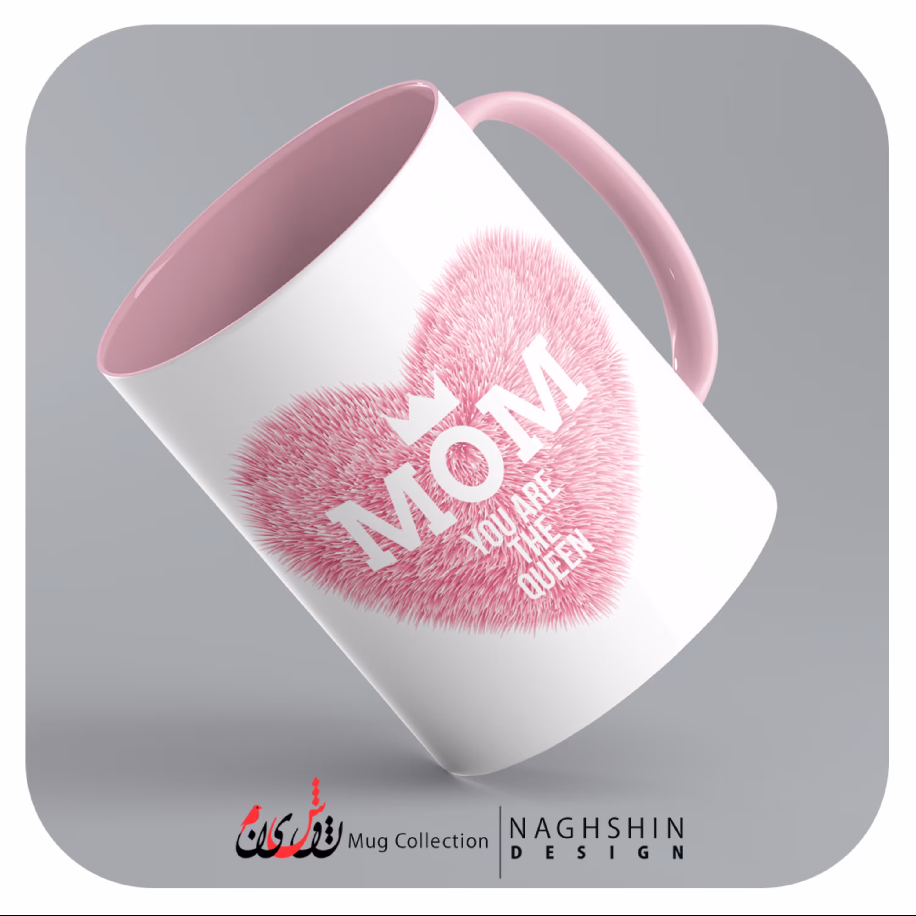 ماگ سرامیکی طرح روز مادر18 - لطفا قبل از سفارش از موجودی کالا مطمئن شوید