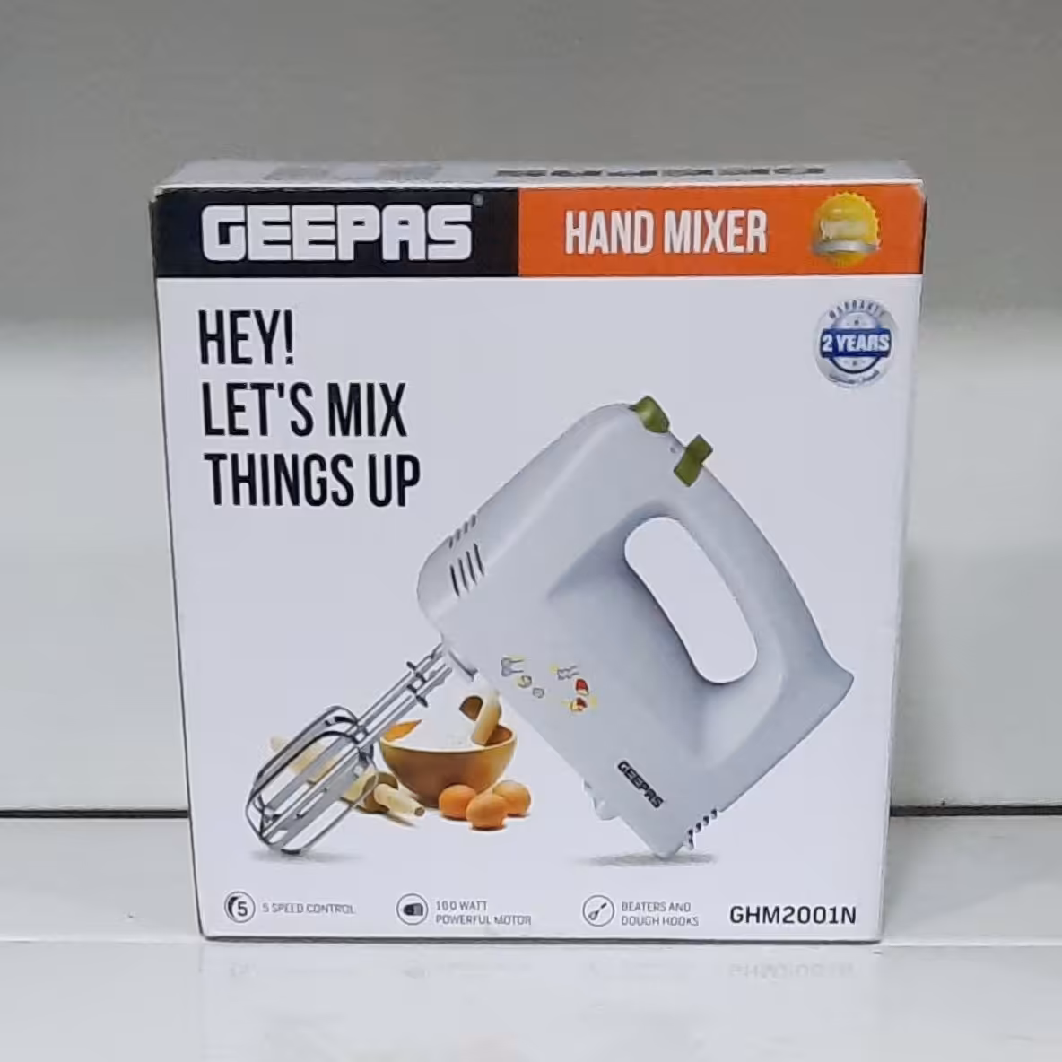 همزن برقی جیپاس مدلGHM2001N