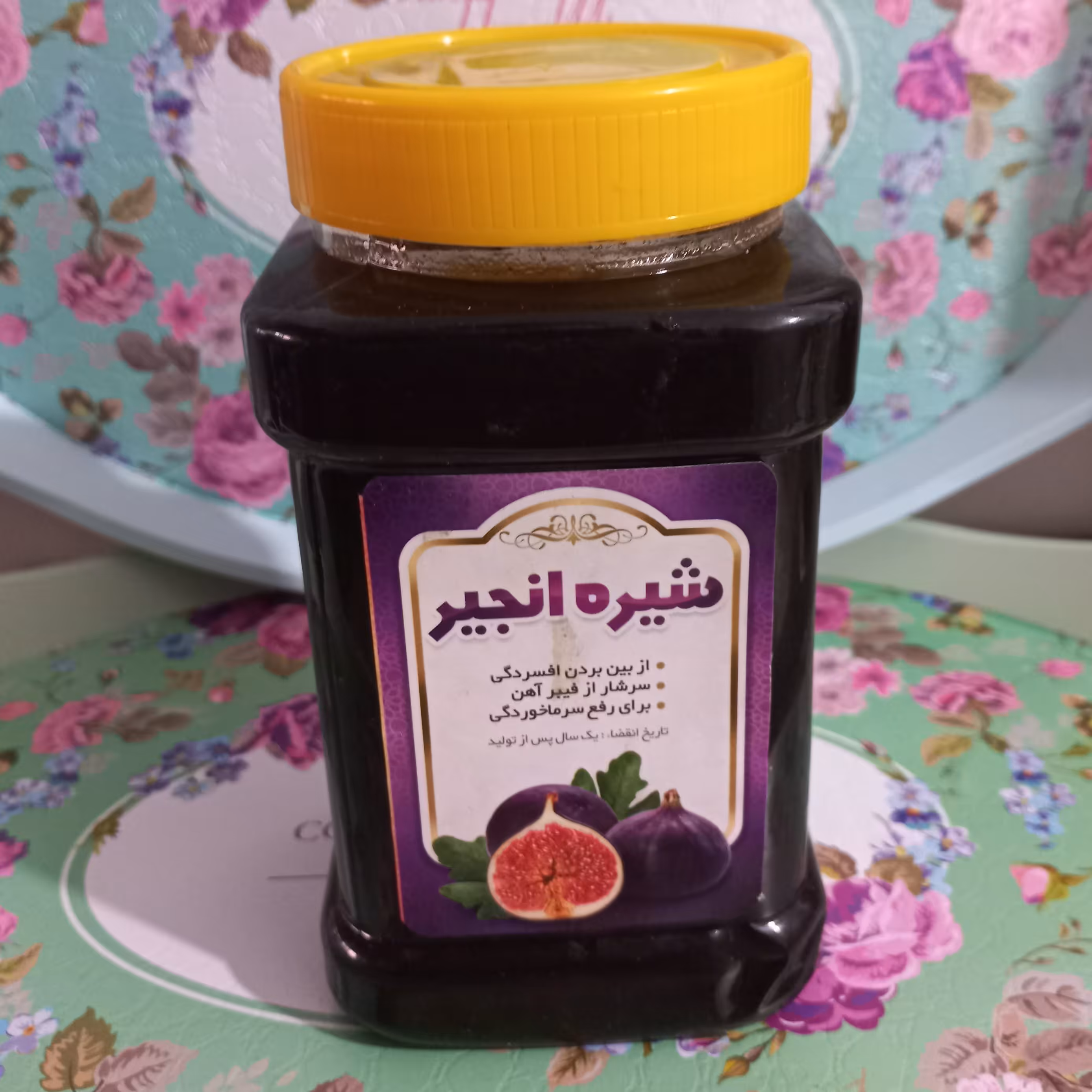 شیره انجیر  خالص و طبیعی و خوش طعم و غلیظ یک کیلو گرمی 