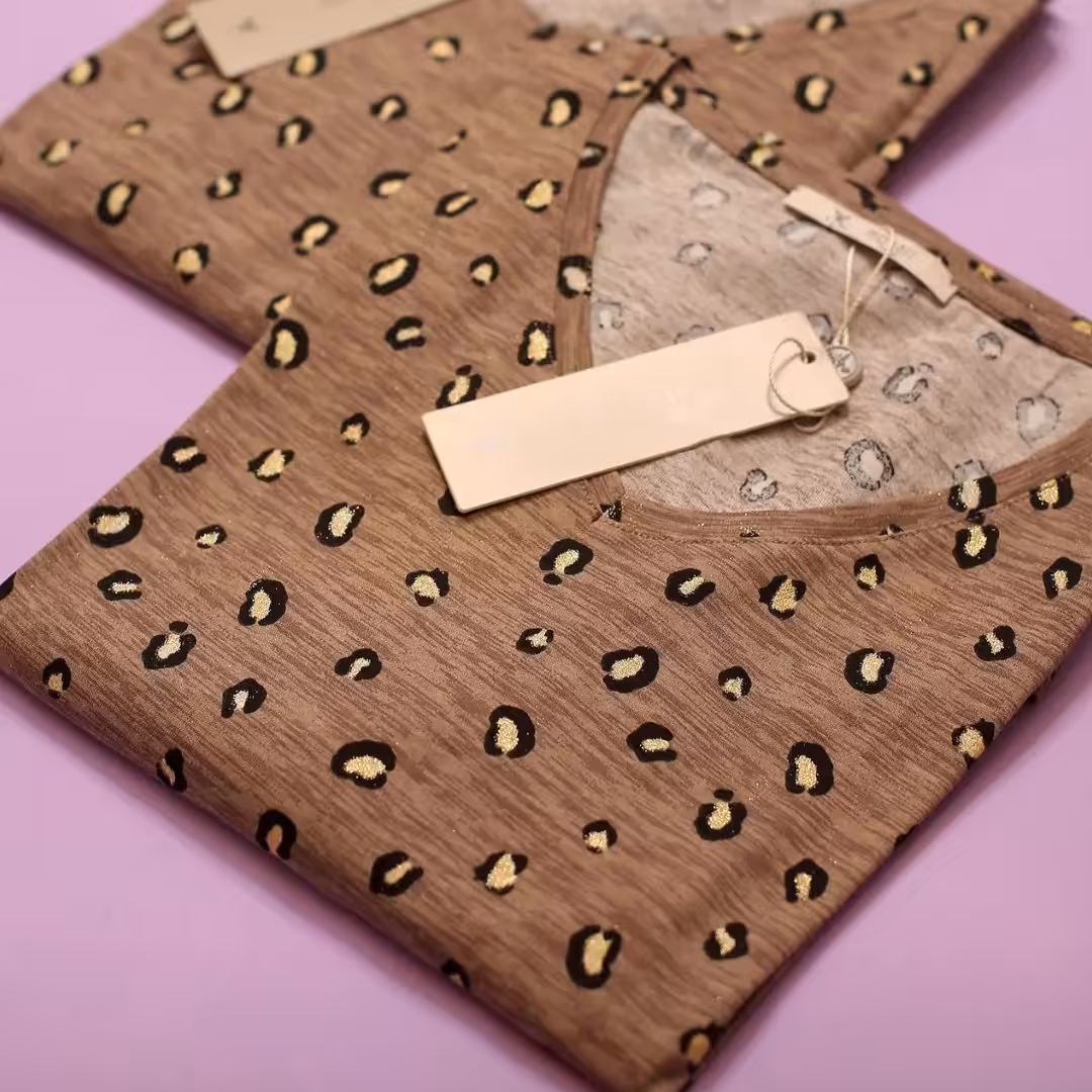 بلوز  زنانه پلنگی 