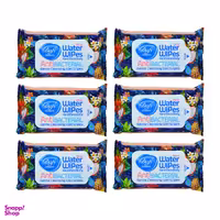 دستمال مرطوب دافی (Dafi) مدل Anti Bacterial کد 1 بسته 6 عددی