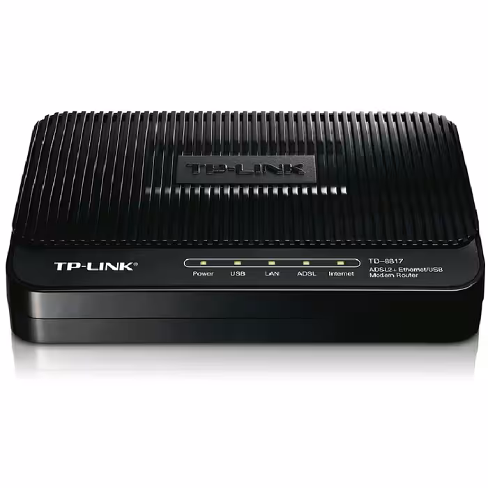 مودم روتر  ADSL2 تی پی لینک مدل تی دی 8817