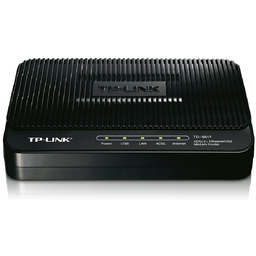 مودم روتر  ADSL2 تی پی لینک مدل تی دی 8817