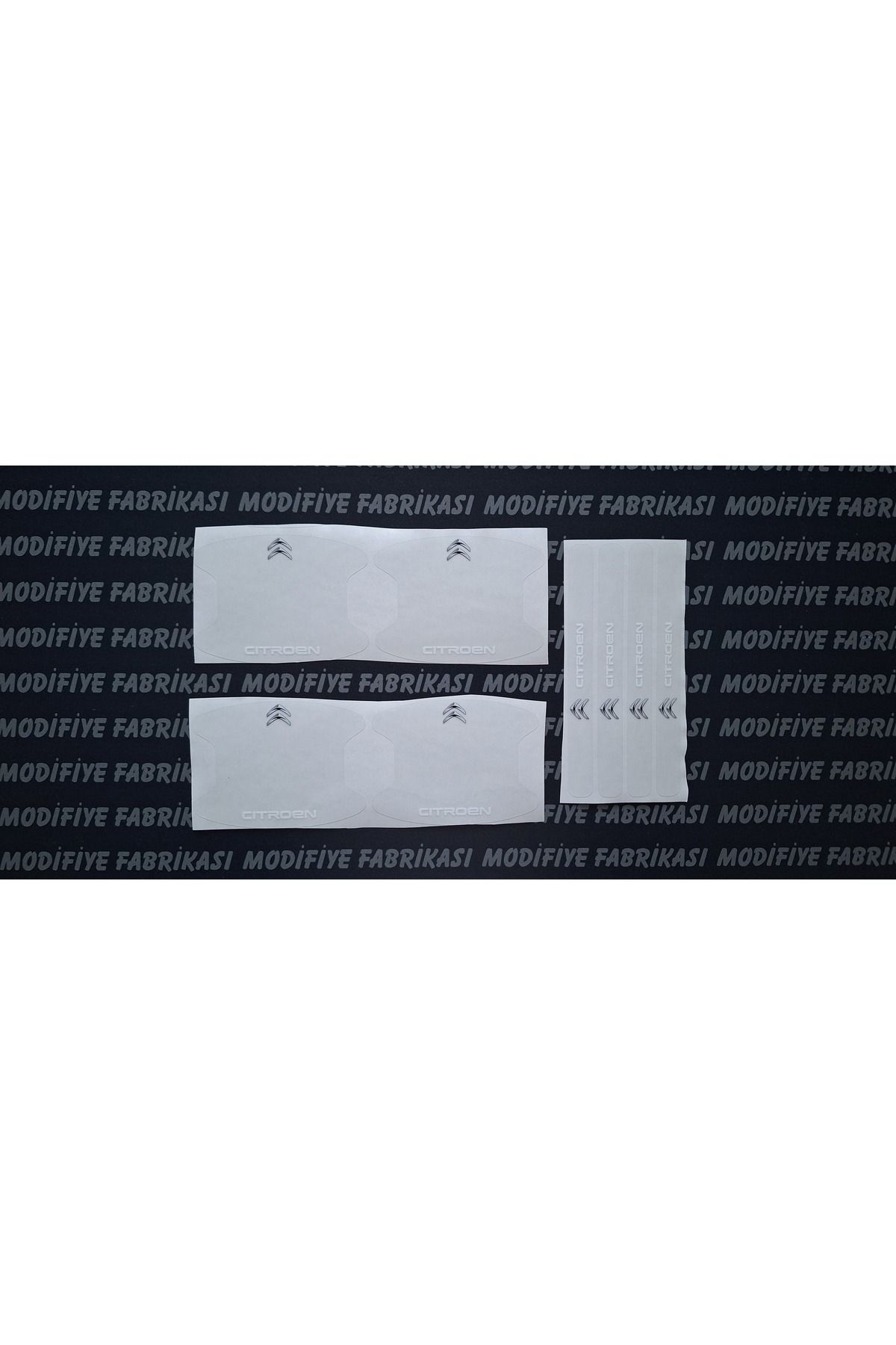 محافظ کاپوت دسته درب PPF سازگار با CITROEN C4 تنظیم شده فویل پیشگیرانه 8 Genel Markalar