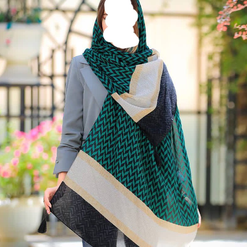 شال  نخی حریرجدید