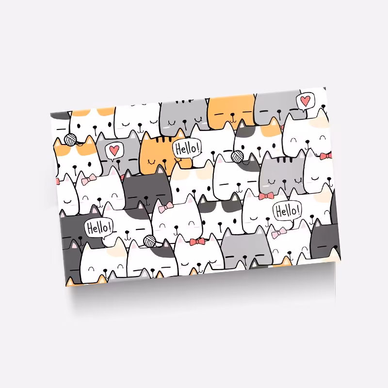 استیکر(برچسب) کارت عابر بانک-طرح animal-کد707-سفارشی