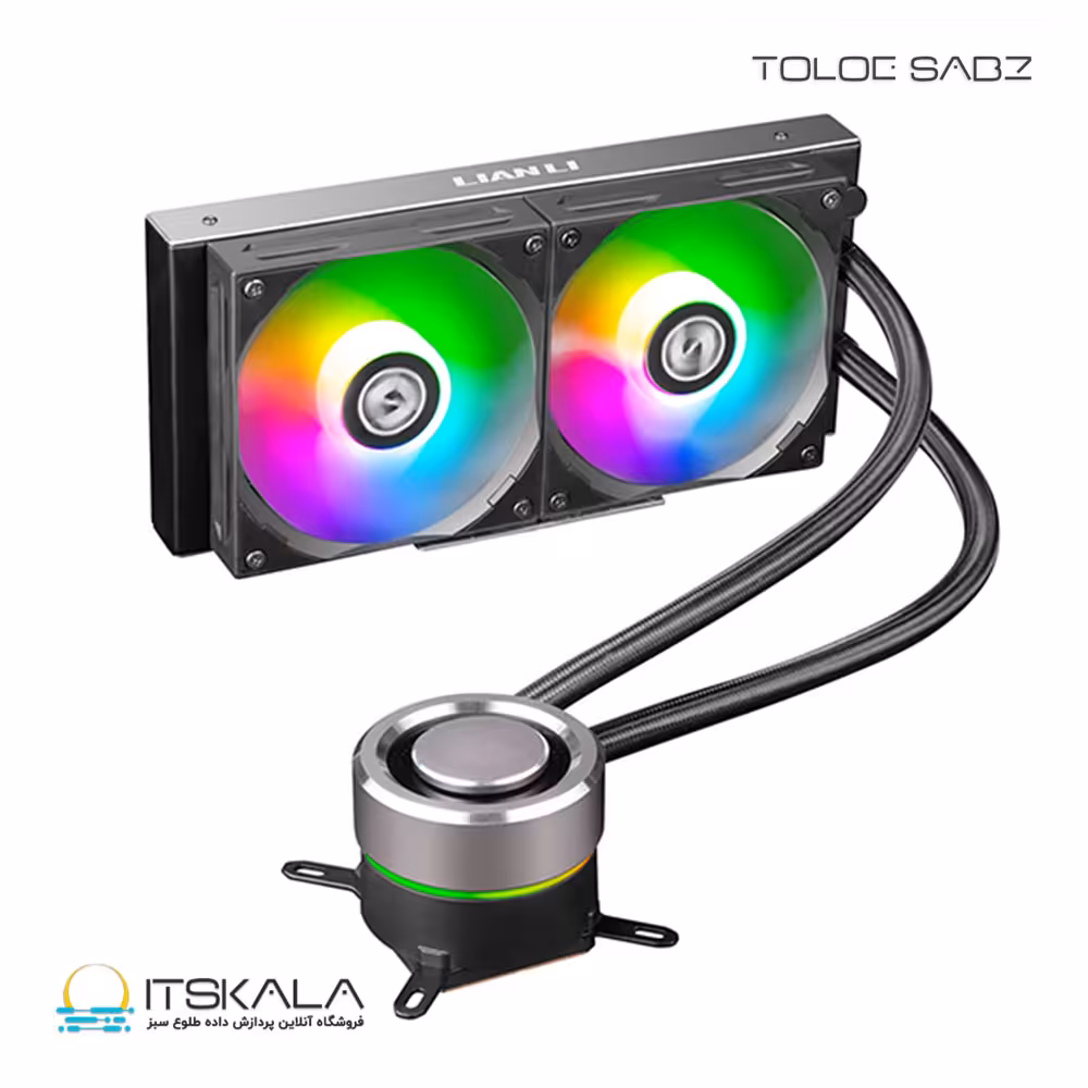 قیمت و خرید فن خنک کننده پردازنده لیان لی مدل GALAHAD AIO 240 BLACK | ITSKALA