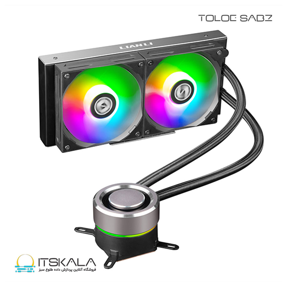 قیمت و خرید فن خنک کننده پردازنده لیان لی مدل GALAHAD AIO 240 BLACK | ITSKALA