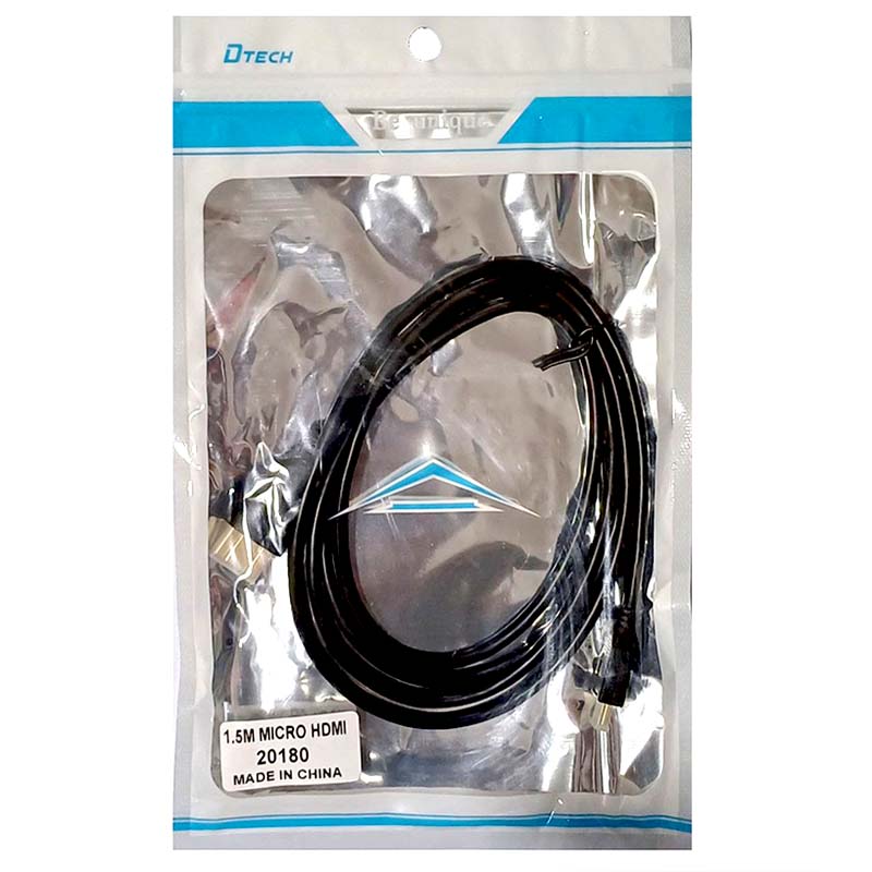 کابل 15 متری Micro HDMI To HDMI دی تک D-TECH 20180