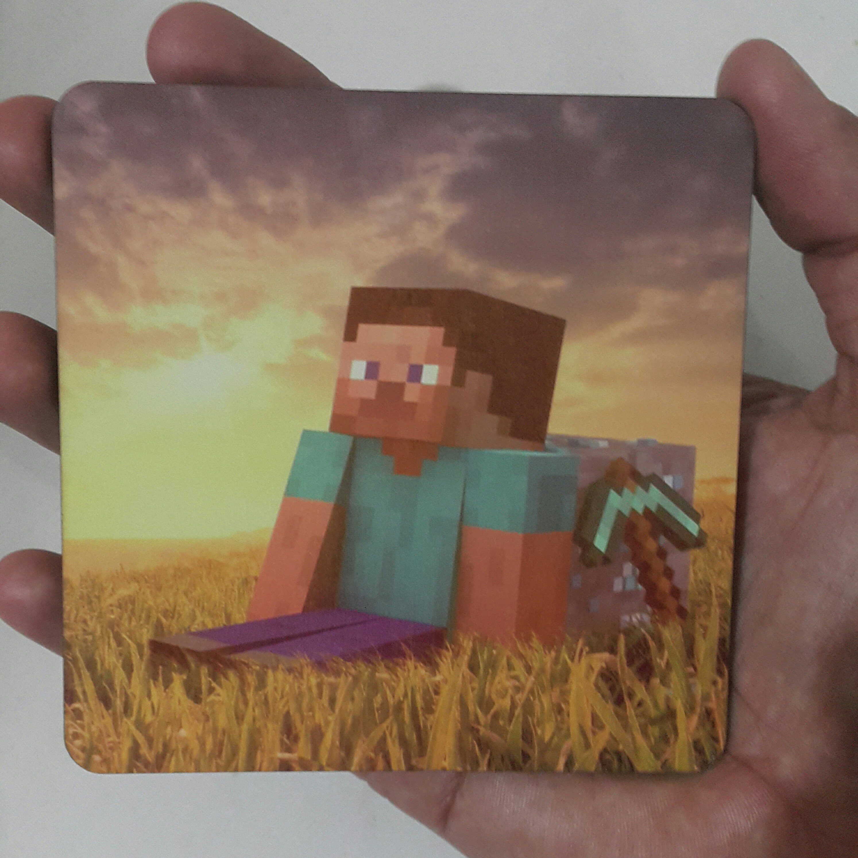 زیرلیوانی دوطرفه گیمینگ ماینکرفت minecraft