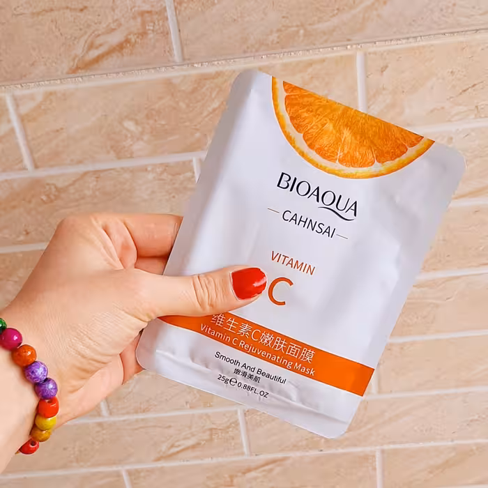 ماسک صورت ویتامین c