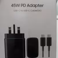 آداپتور شارژ سامسونگ اصلی 45 وات