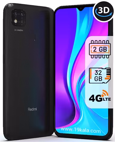 گوشی موبایل شیائومی Redmi 9C NFC ظرفیت 32 گیگابایت رم 2GB