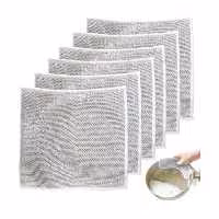 دستمال اسکاج توری دولایه بسته 5 عددی