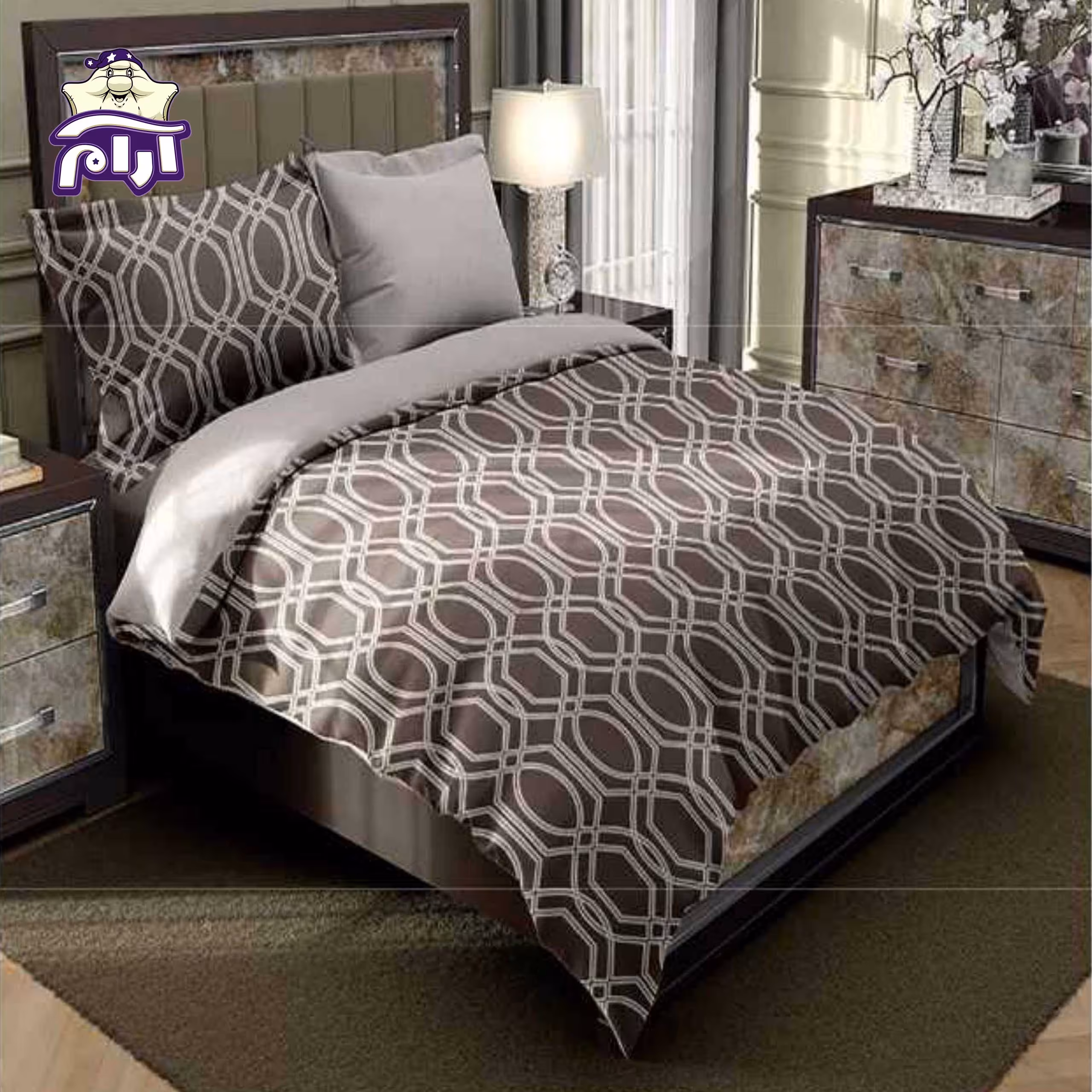 سرویس روتختی لحاف یک نفره سارای 4 تکه کد 5017