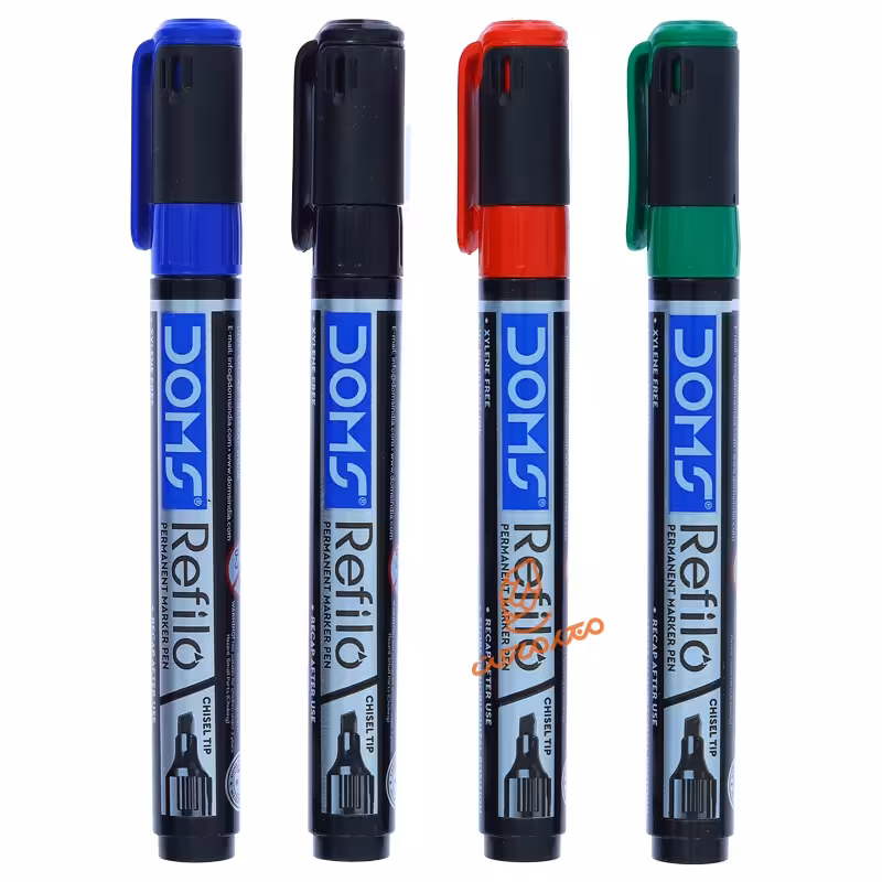 قیمت و خرید ماژیک جوهر ثابت (پرمننت) دامس سرتخت DOMS 7943