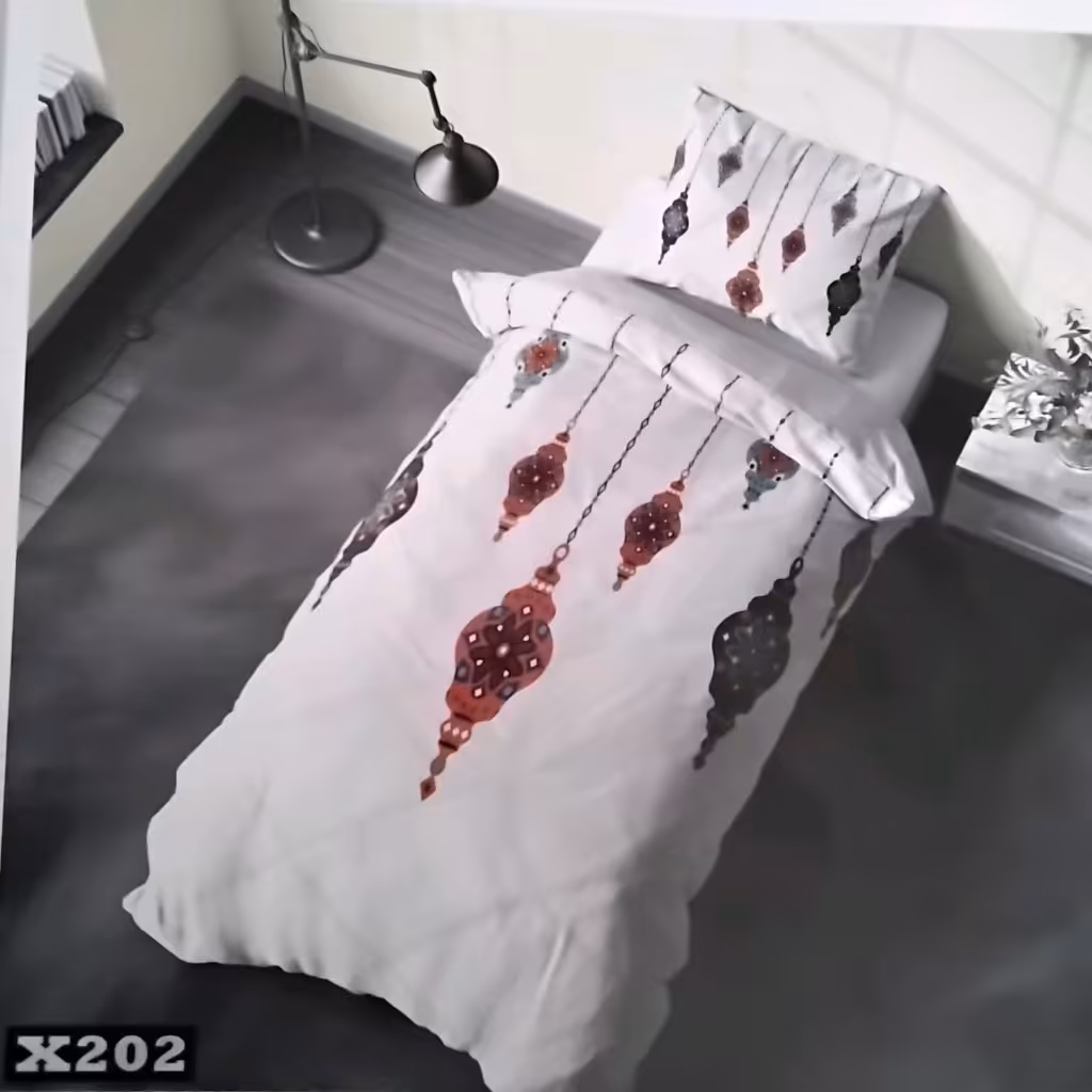 سرویس روتختی یک نفره 4 تکه کدx202 (پس کرایه)