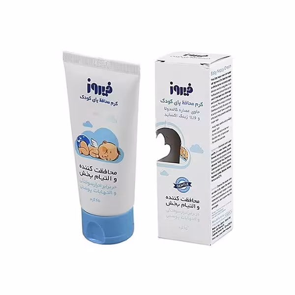 کرم محافظ پای کودک فیروز 65 گرم firooz