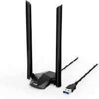 کارت شبکه Wi-Fi 6 بی‌سیم دوبانده AX1800 تندا مدل U18a
