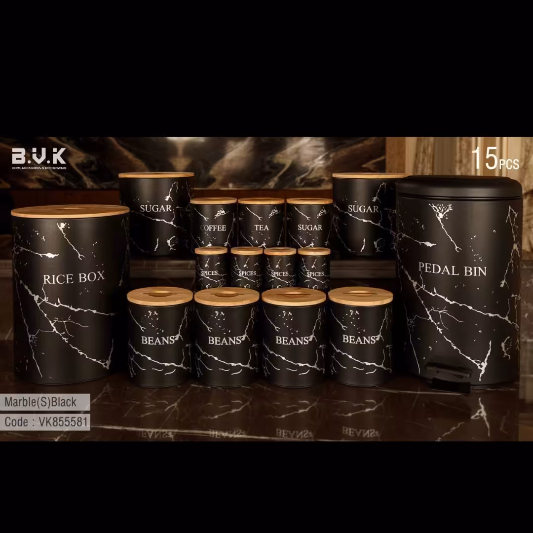 سرویس اشپزخانه bvk طرح marbel درب چوبی بی وی کی(ارسال رایگان)