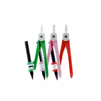 پرگار پلاستیکی ساده رنگی