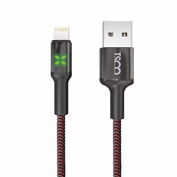 کابل USB به لایتنینگ تسکو مدل TC i901 LEDطول 1متر