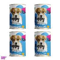 کنسرو غذای سگ فیفورا (Fifora) مدل Puppy وزن 400 گرم بسته 4 عددی