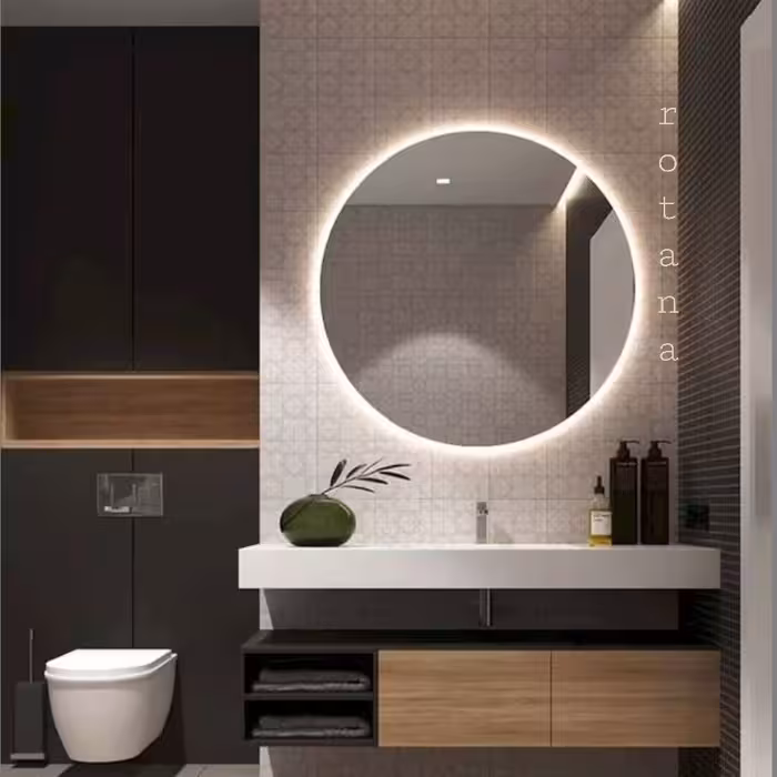 آینه بکلایت، اردکان یزد (سوپر کلیر) قطر نود سانتی‌متر. 