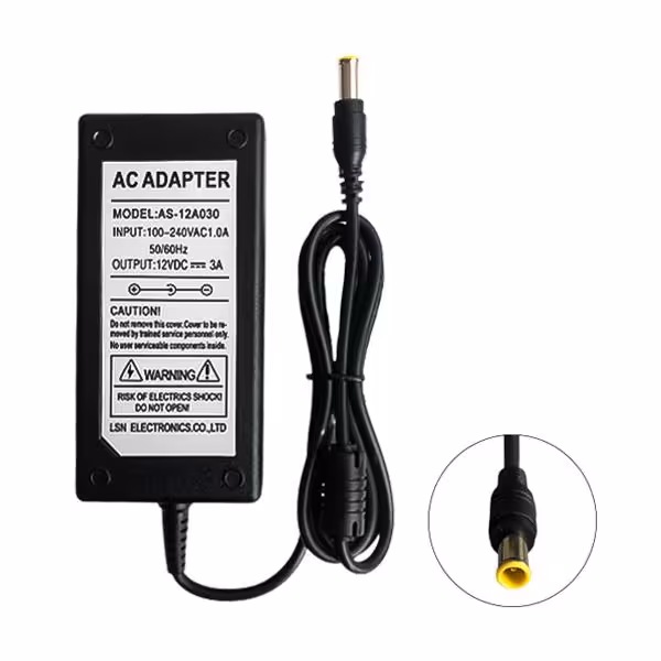 آداپتور مانیتور 12V 3A مدل AS-12A030