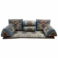 ست 7 تکه پشتی ترمه مدل شاه نشین -  کد 6565