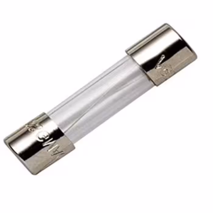 فیوز شیشه ای 2 آمپر  بسته 10 عددی