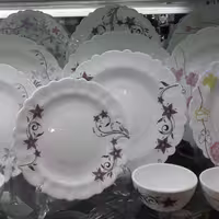 سرویس آرکوپال 6نفره آیروپال 25پارچه گرد لب کنگره