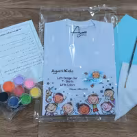 پکیج نقاشی روی لباس، بسته هدیه کودک دخترانه و پسرانه