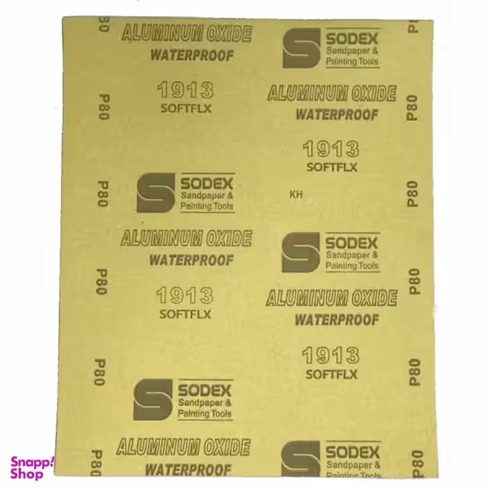 ورق سنباده سودکس مدل p 80 بسته 2 عددی