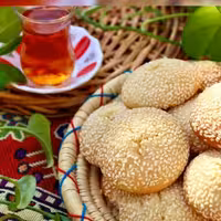 شیرینی کلوچه کنجدی 1 کیلوگرم