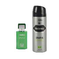 ادو پرفیوم مردانه هلنسا مدل Drakkar Dynamik حجم 50 میلی لیتر به همراه اسپری مردانه مدل Drakkar Dynamik حجم 200 میلی لیتر