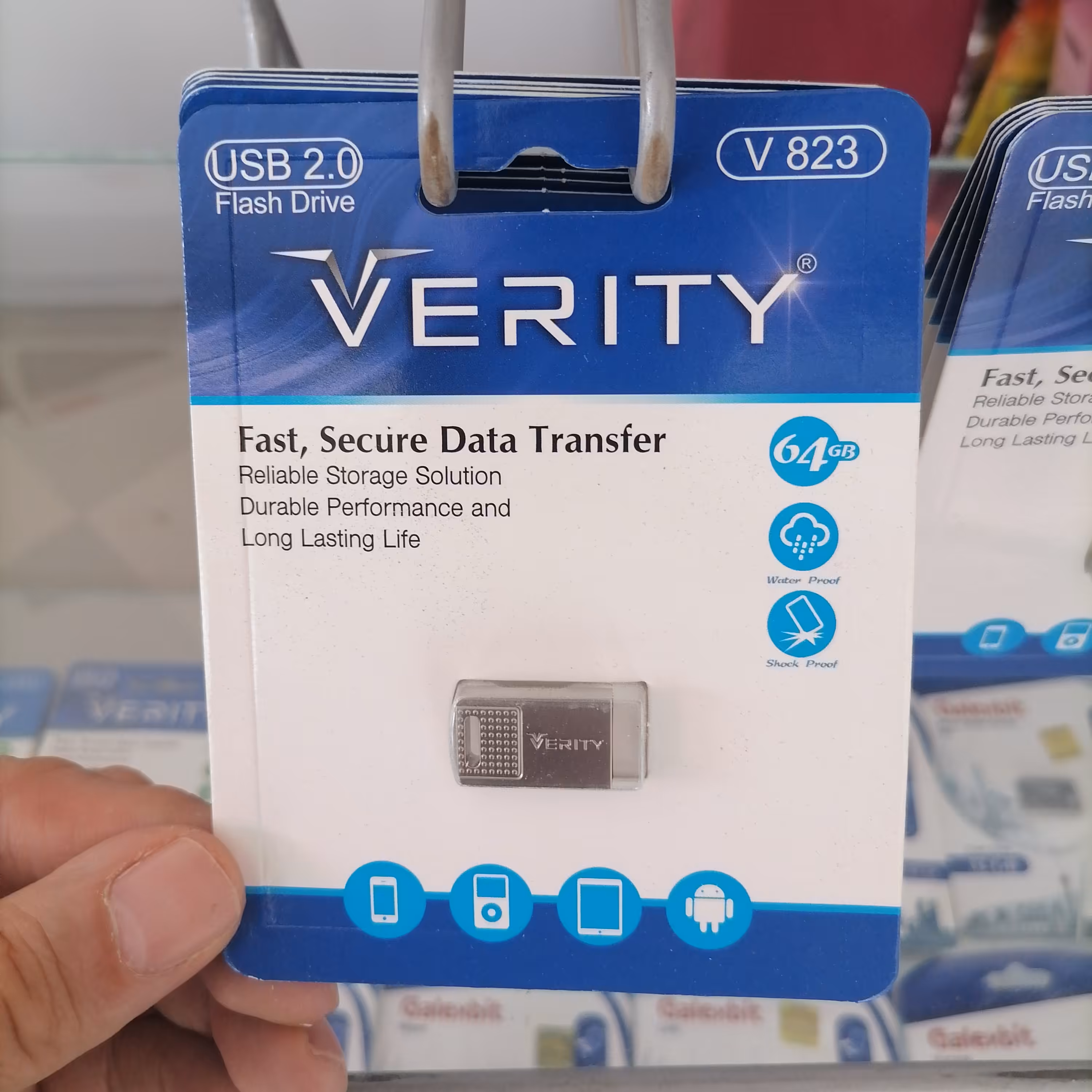 فلش مموری 64gb  وریتی(verity) مدل v822 