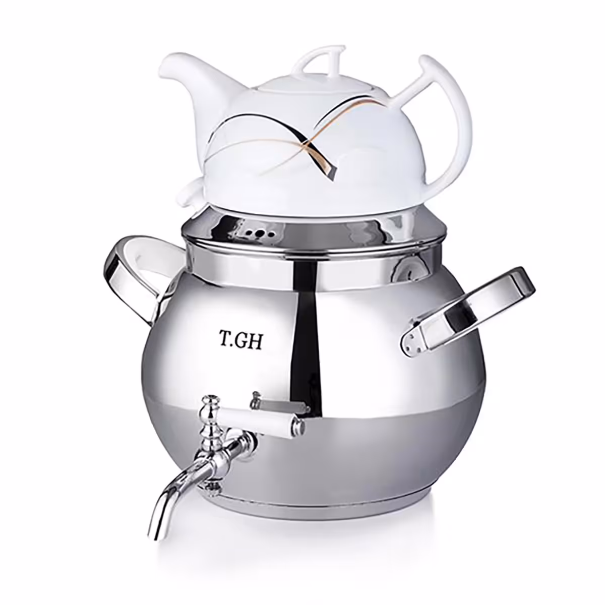 ست کتری قوری تی جی اچ TGH مدل پرشیا کد 5080