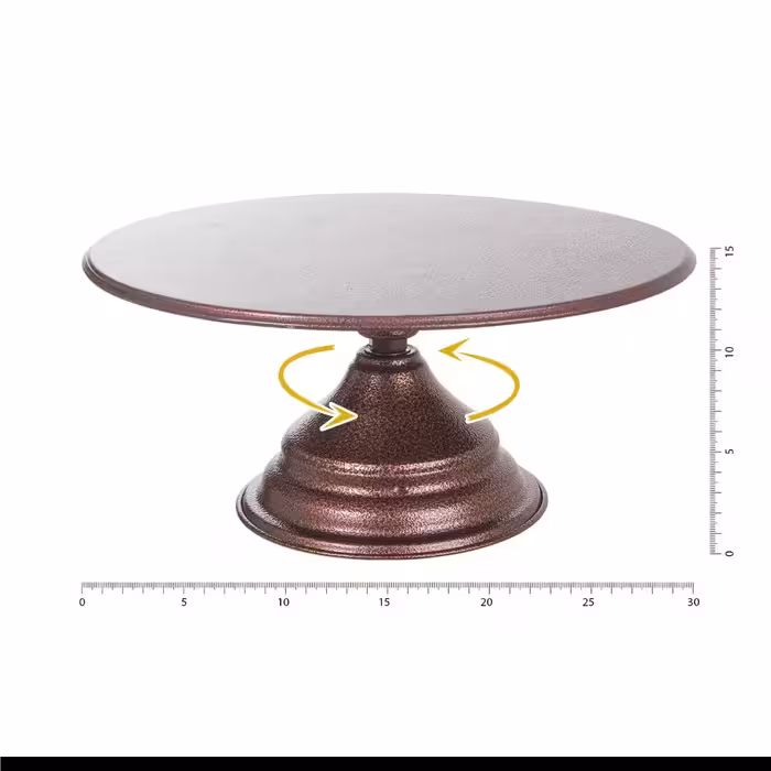 صفحه گردان تزیین کیک و شیرینی فلزی بلبرینگی