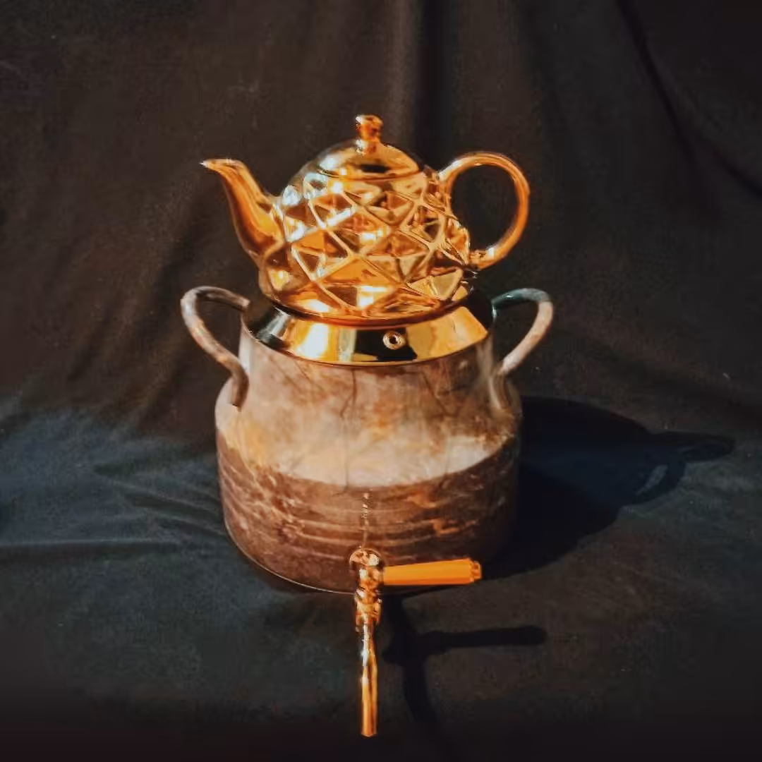 کتری قوری طرح سنگ