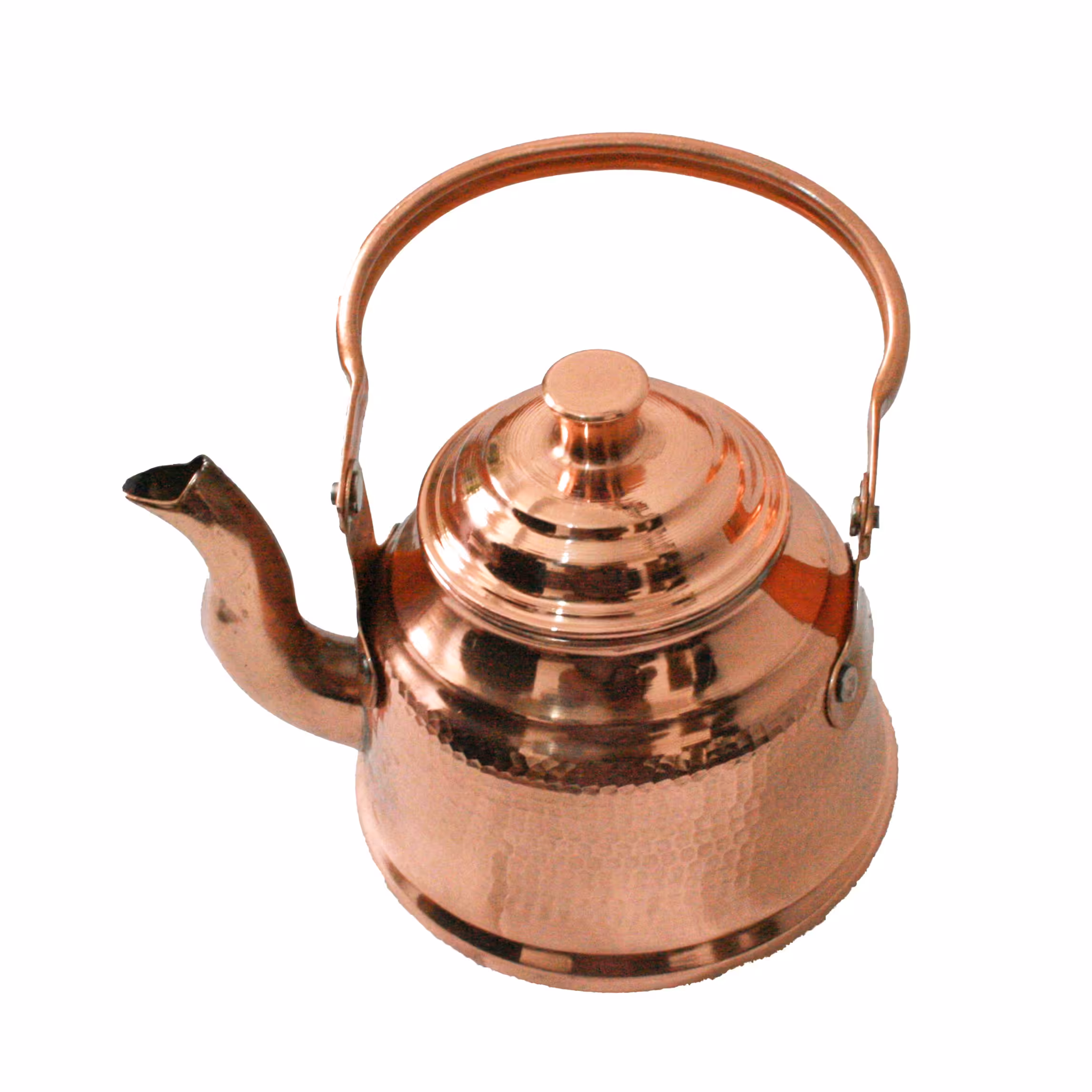 قوری مسی مدل روسی دسته بالا نانو آلامیس