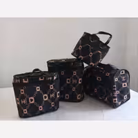 ست 4 تیکه کرپ در رنگ بندی مختلف  