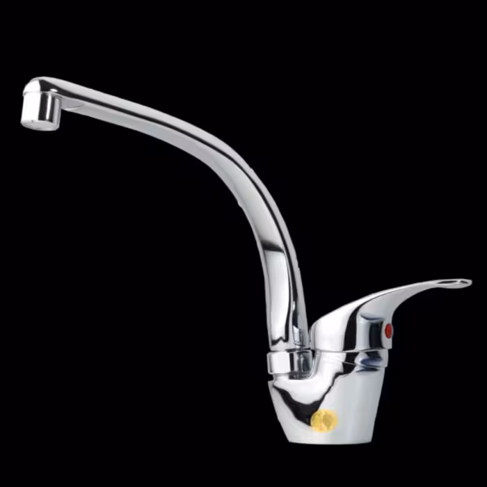 شیر سینک آشپزخانه شیبه مدل خزر
