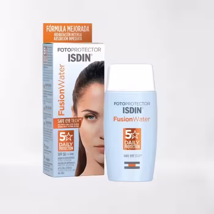 ضد آفتاب فیوژن واتر SPF50 بدون رنگ ایزدین