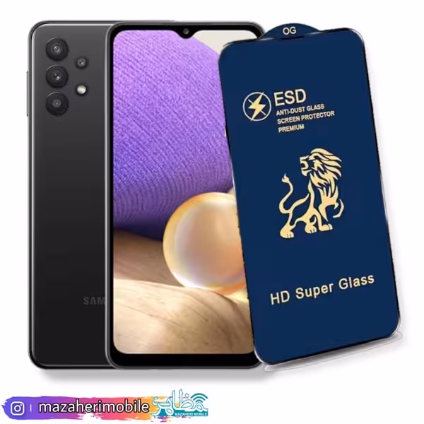 محافظ صفحه موبایل مدل سامسونگ SAMSUNG A32 4G برند ESD - فروشگاه موبایل مظاهری