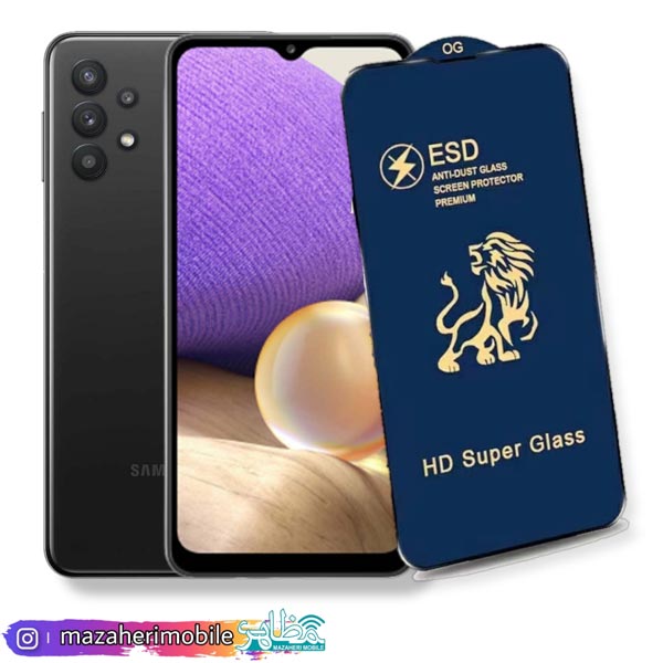 محافظ صفحه موبایل مدل سامسونگ SAMSUNG A32 4G برند ESD - فروشگاه موبایل مظاهری
