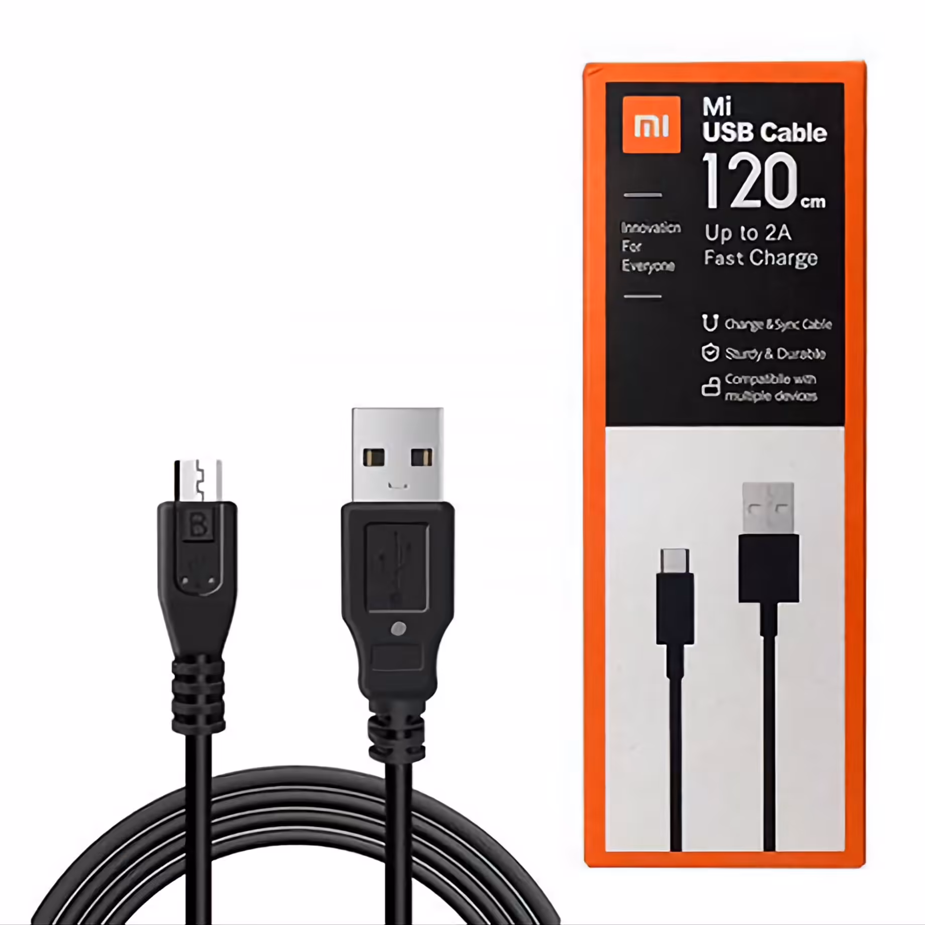 کابل شارژر شیائومی mi usb cable 120cm