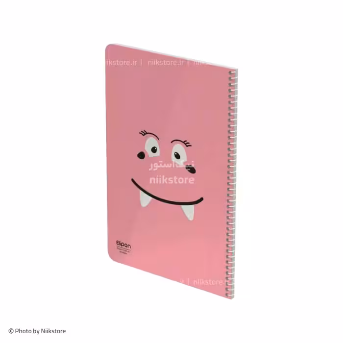 دفتر فنری 60برگ مجلد وزیری کلاسیک الیپون کد 224