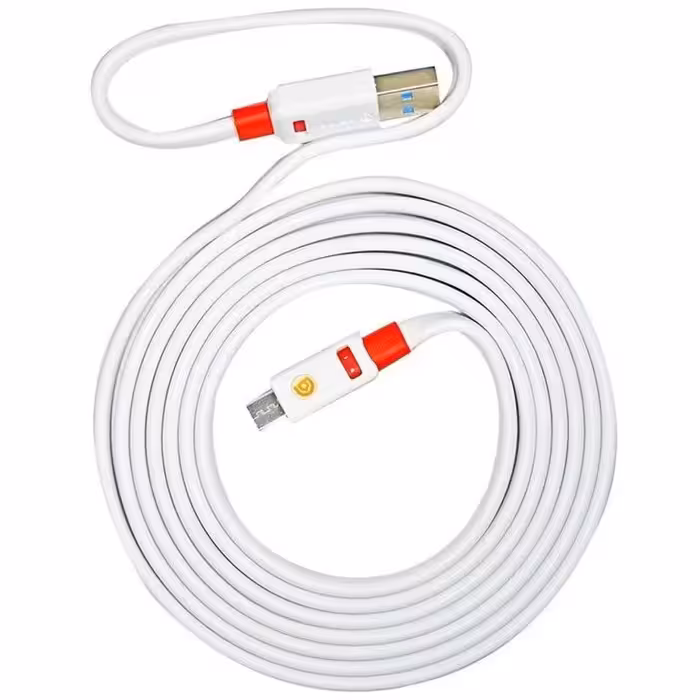 کابل شارژ 3 متری microUSB میکرو یو اس بی گریفین فست شارژ بسیار با کیفیت 